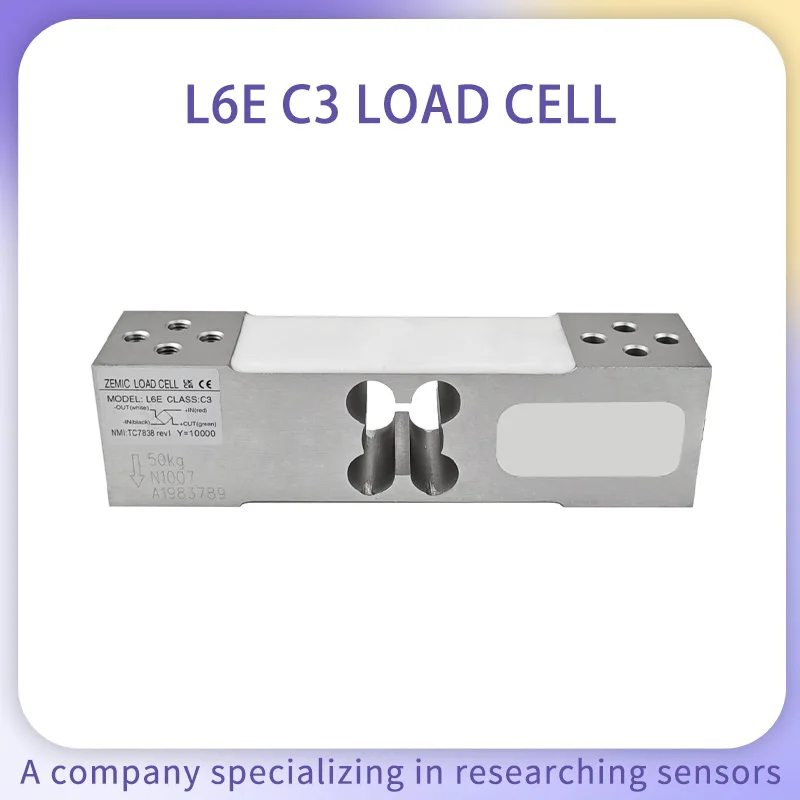 ZEMIC L6E-C3 Load Cell Aluminum Alloy Electronic Scale Single Point Pressure Ggravity Weighing Sensor Intelligent Sorting