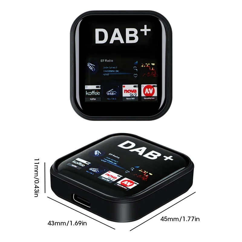 Car DAB+ Antenna with USB Adapter for Android Car Radio GPS Stereo Receiver Module for Europe Digital Signal Android Head Unit