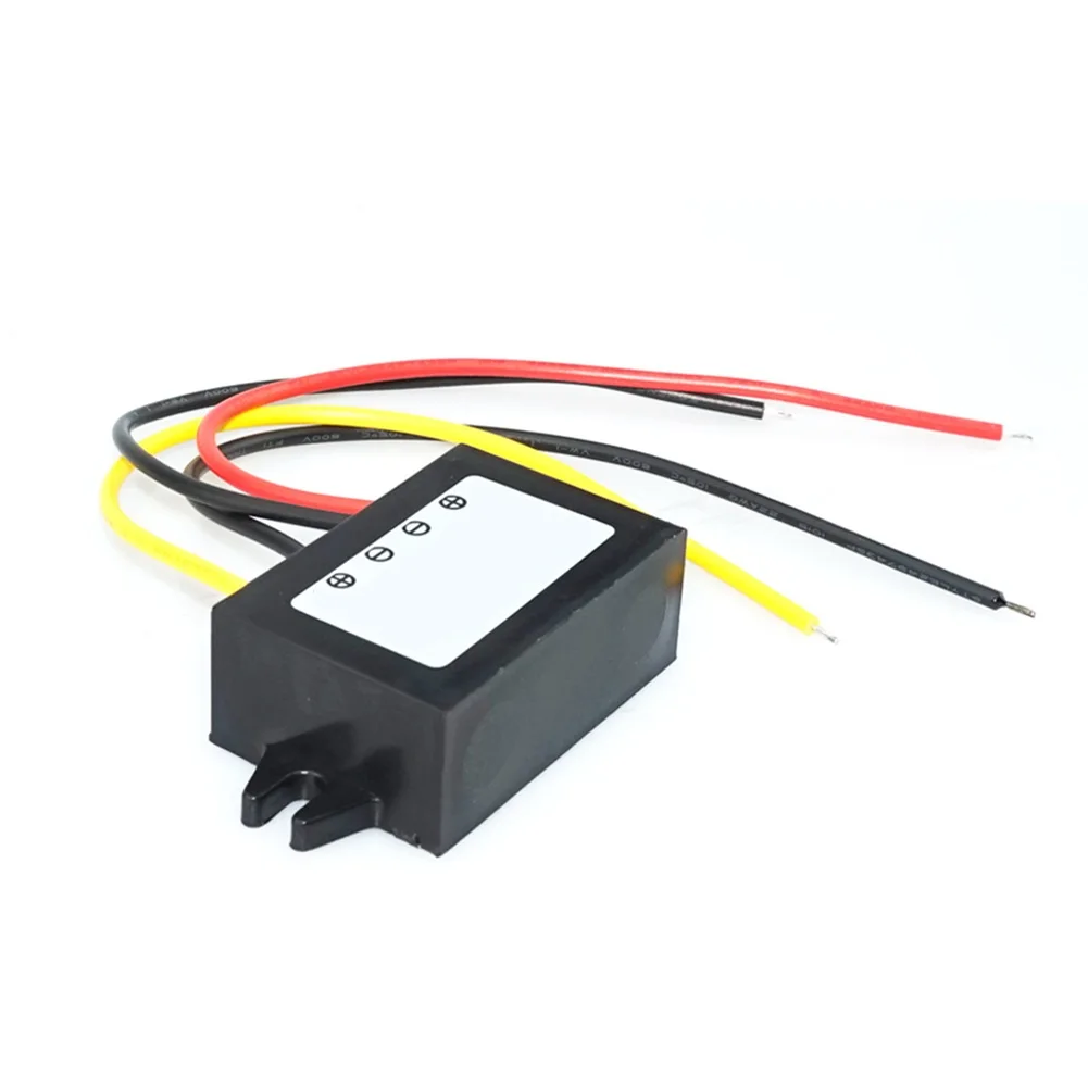 DC DC Converter 15-50V Input to 12V 1A Output Step Down Regulator with Over Current Temperature Short Circuit Protection
