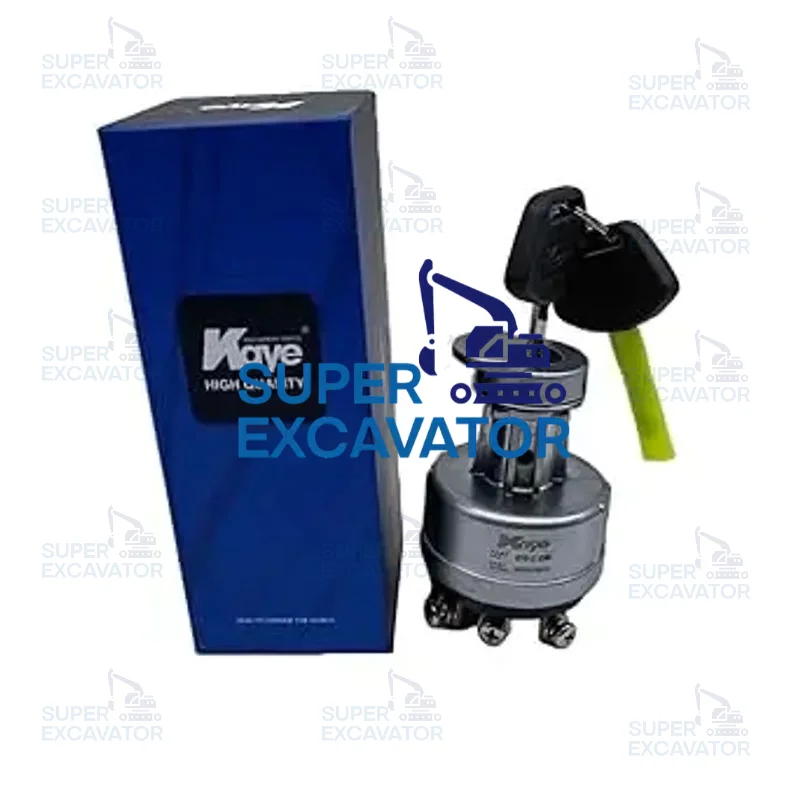 

Spare Parts 24v Ignition Switch Ignition Switch Compatible with KATO HD700-5/7 HD820 HD512 Excavator Parts