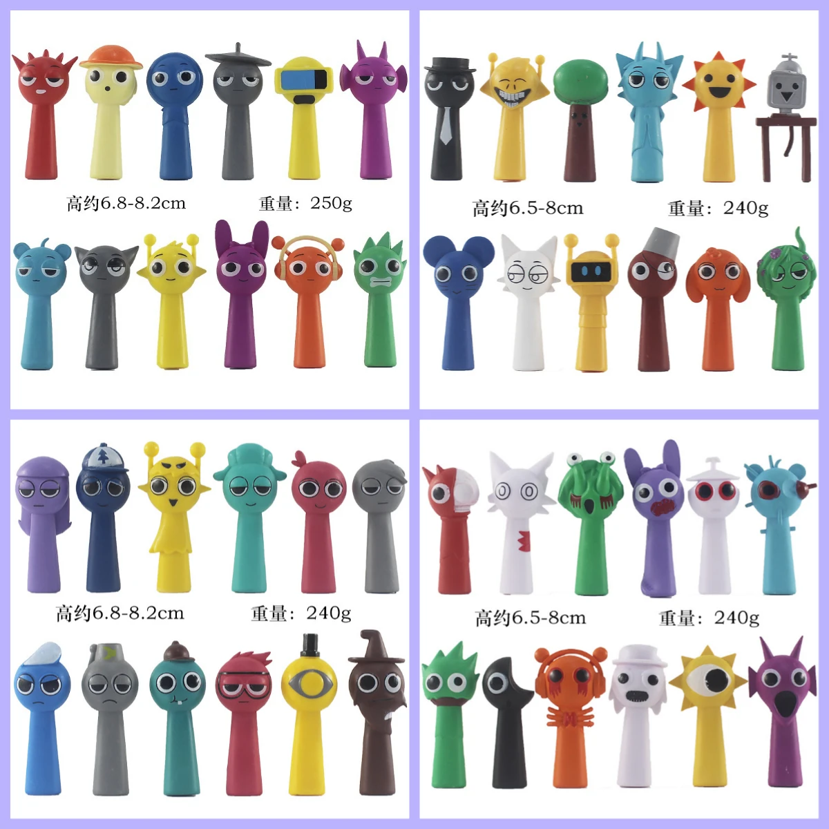 

Hot 12pcs/set Sprunki Figures Toys Sprunki Sprunki Figures Sprunki Game Cartoon Children Birthday Gifts Christmas Gifts Toys