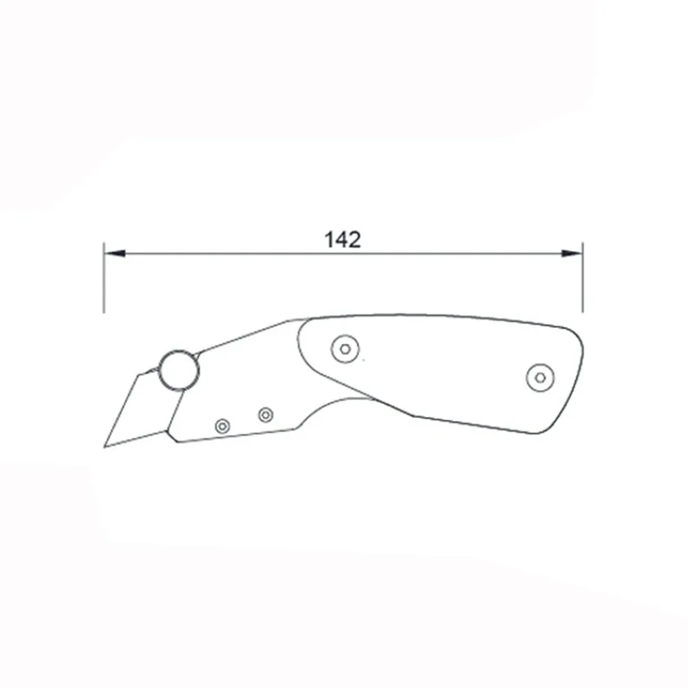 1Pcs Nat Handmade DIY Cutting Knife Sharp Blade Stainless Steel Leather Cutting Tools Walnut Handle Advanced Leather Making Tool