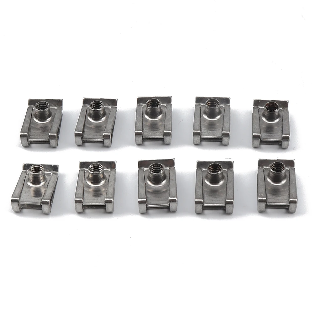 

Pinch Nut Motorcycle Body Panel Fasteners Clips for Bodywork Fairing Bolts Steel
