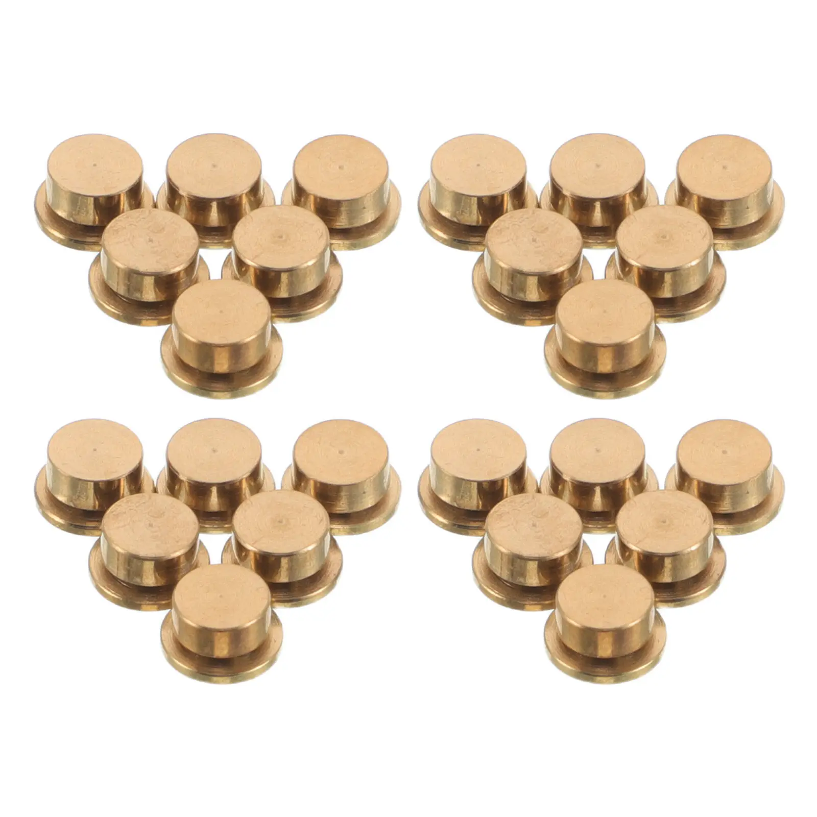 25Pcs Mini Metal Rotating Ball Bearings Micro 0.5x0.5x0.35cm DIY Craft Rotating Base for Jewelry Nail Art Decoration