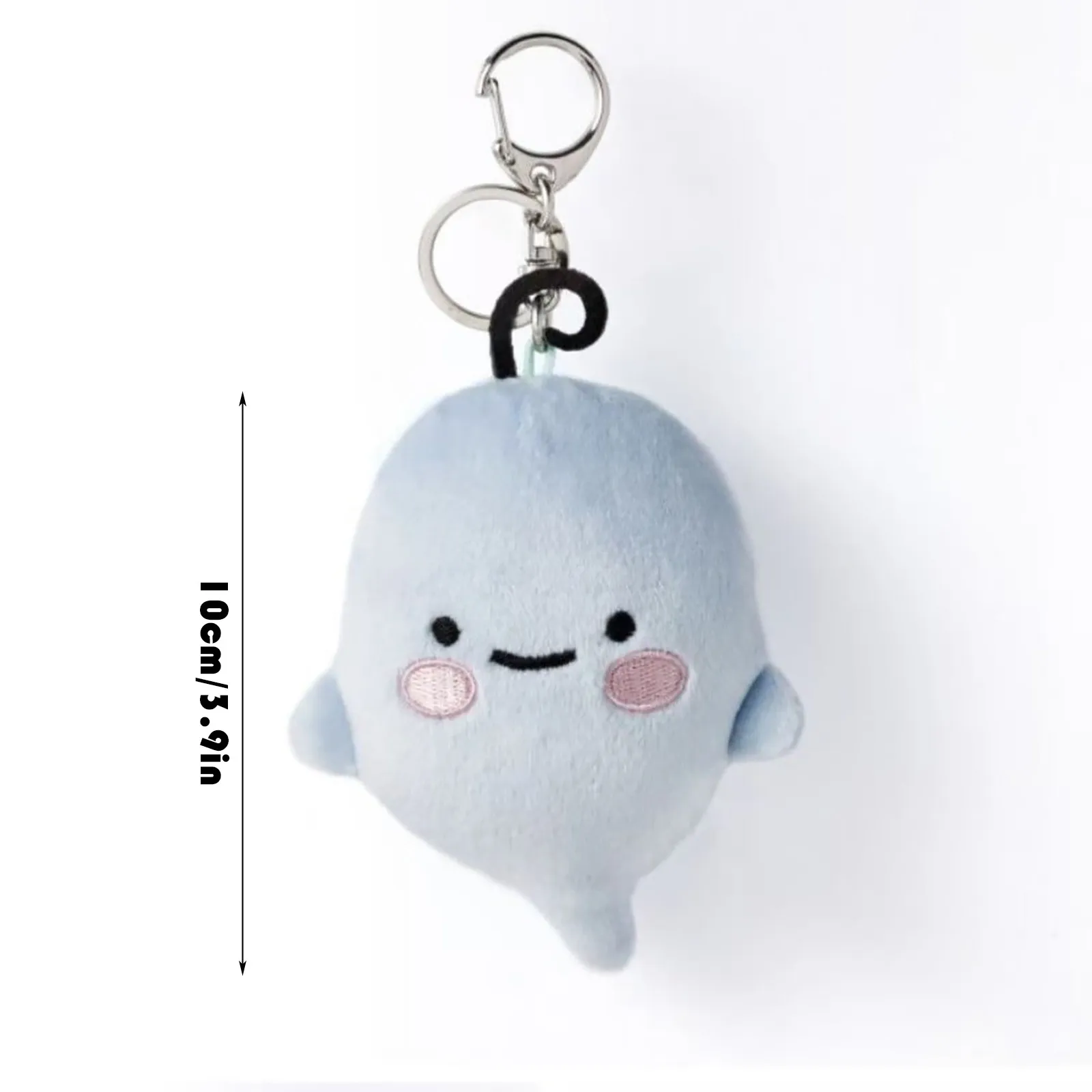 Sweet Cute Plush Doll Keychain Cartoon Simulated Doll Pendant Car Key Ring Backpack Decorative Accessories Gifts