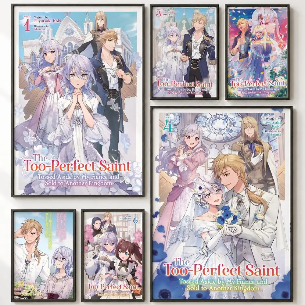 Anime The Too-Perfect Saint Poster HD poster wall art self-stick no-residue for home cafe office great gift