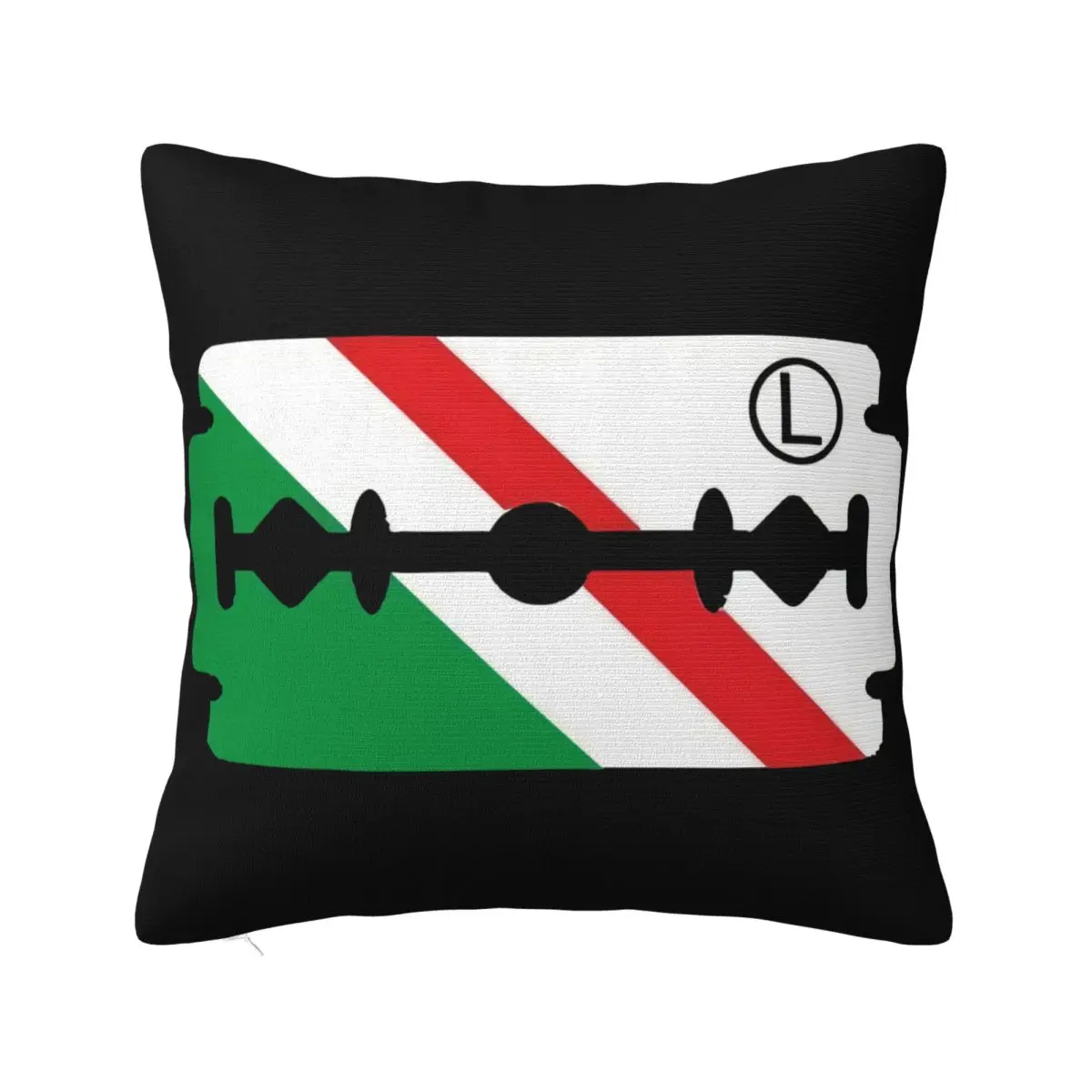 J1512 Ultras Legia Warsaw Football Poland Warszawa High Quality Chinese Style Dj Harajuku Middle Aged Pride Pillow Case