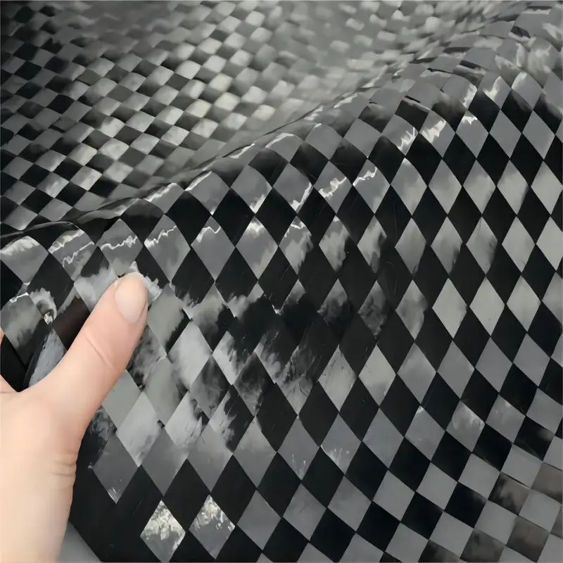 12K200GT700 suitable for surface appearance piece 8 mm unfolding lattice carbon fiber cloth