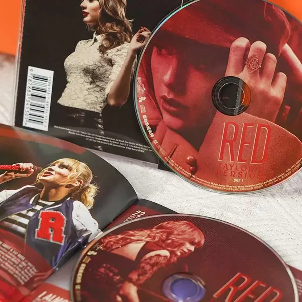 Альбом Тейлор Свифт Red (TV-ремейк) на 2 CD, оригинальная музыкальная запись с буклетом с текстами песен, коллекционное издание