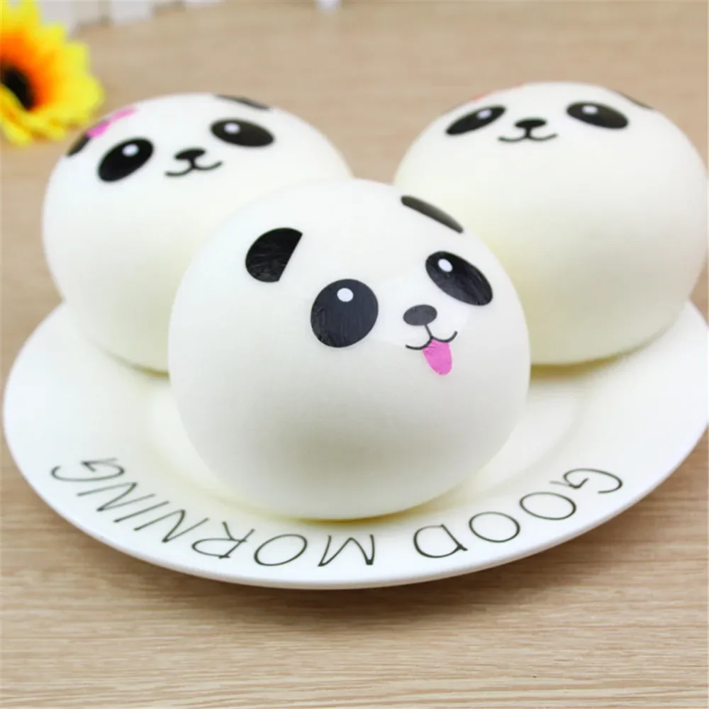 Cute Panda Bread Squeeze Toy Soft Slow Rise Of The Small Panda Decompression Toys Anti-stress Toys Birthday Gifts For Friends