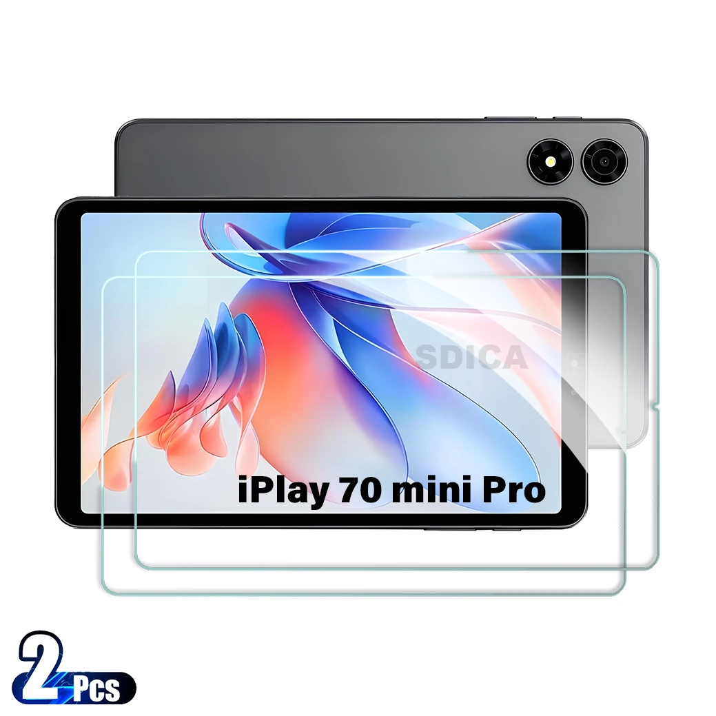 2PCS For Alldocube IPlay 70 Mini Pro Tempered Glass Screen Protector 8.4 Inch Tablet Anti Scratch HD Protective Film