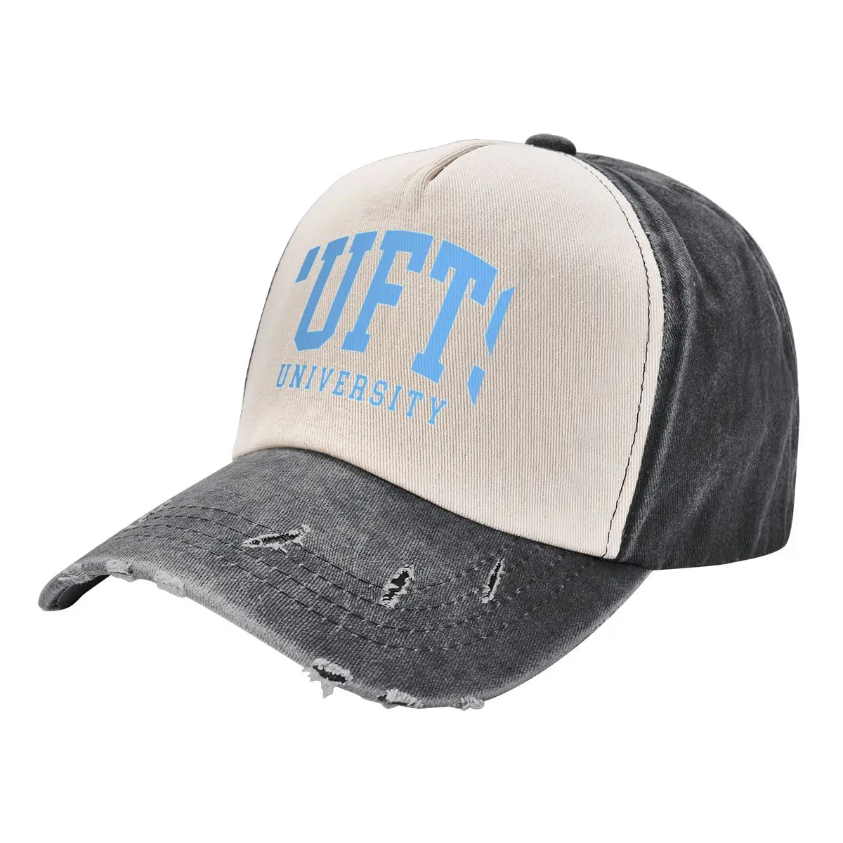 tufts - college font curved Cowboy Hat black Beach Dropshipping hard hat Men Hats Women's