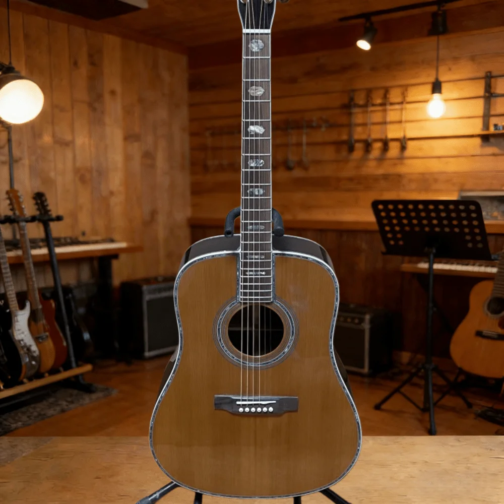 

Hot Deal D45 with Red Pine Top Acoustic Guitar 41 Inch 20 Frets Fully Enclosed Buttons