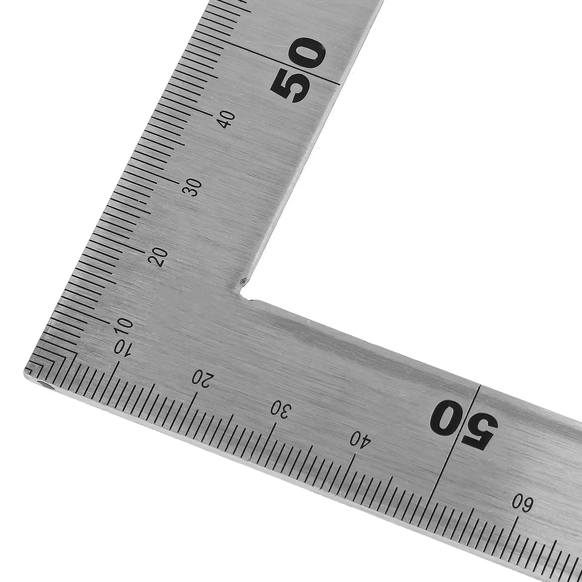 250x500mm/150x300mm Thickness 1mm Flat Edge Square Ruler 90Degree Right Angle Ruler for Woodworking/Office,Stainless Steel Ruler