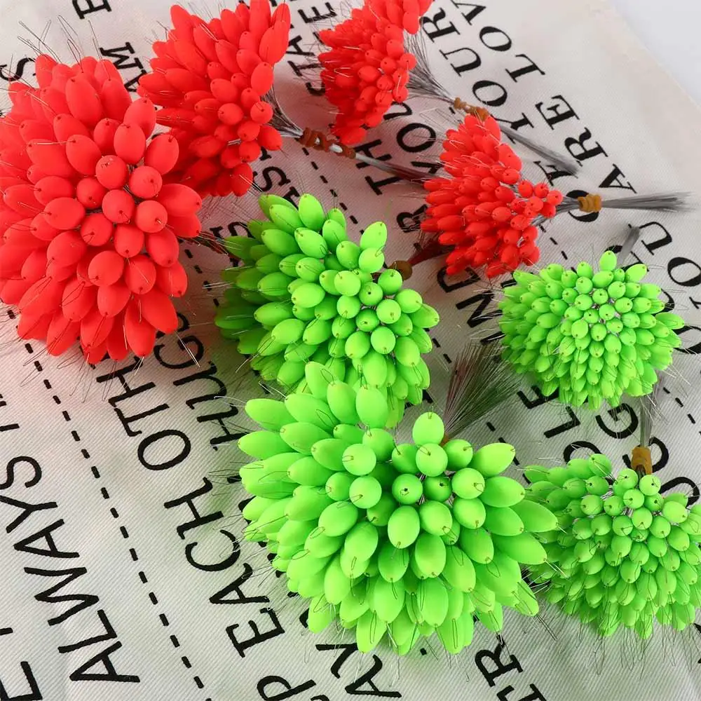 

Seven-star Floating Connector Fishing Competition Stopper Floating Beans Oval Fishing Float Fishing Space Beans Fishing Bobber