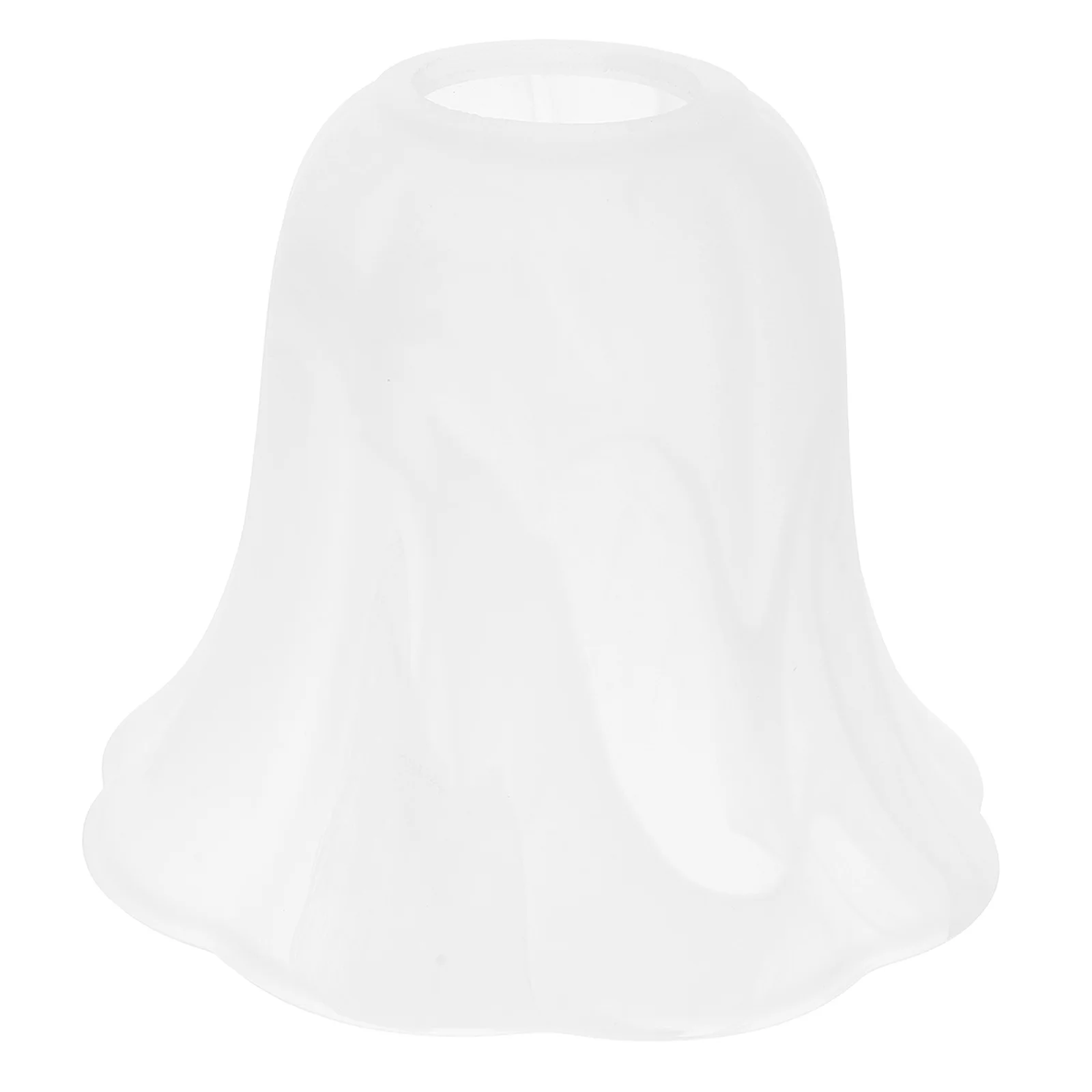 

Replacement Glass Lamp Shades for Wall Sconce Ceiling Fan Chandelier Fixture Frosted Bell Shape Design Easy to Clean European
