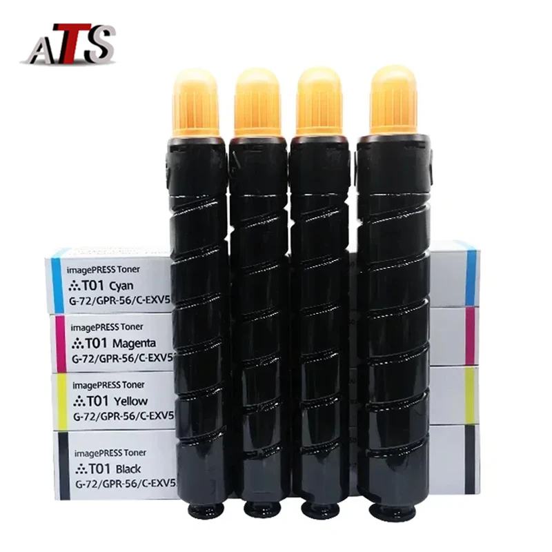 

4PCS/Set G72 GPR-56 C-EXV52 Toner Cartridge for Canon iR ADV C7565 7570 7580 DX C7765 7770 7780 High Quality Copier Cartridges