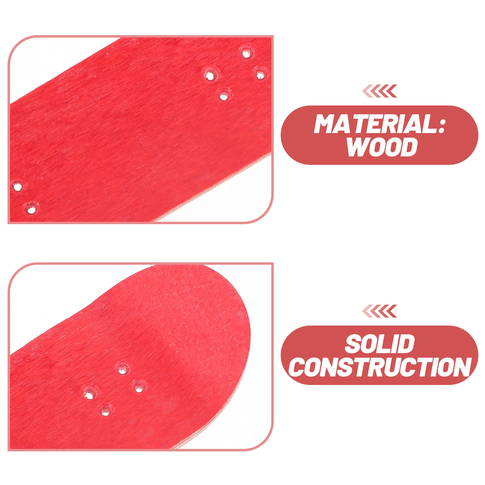 

Fingerboard Deck Replacement Mini Skateboard Durable Wood Fingerboards Finger Skateboards for Kids Finger Training Device