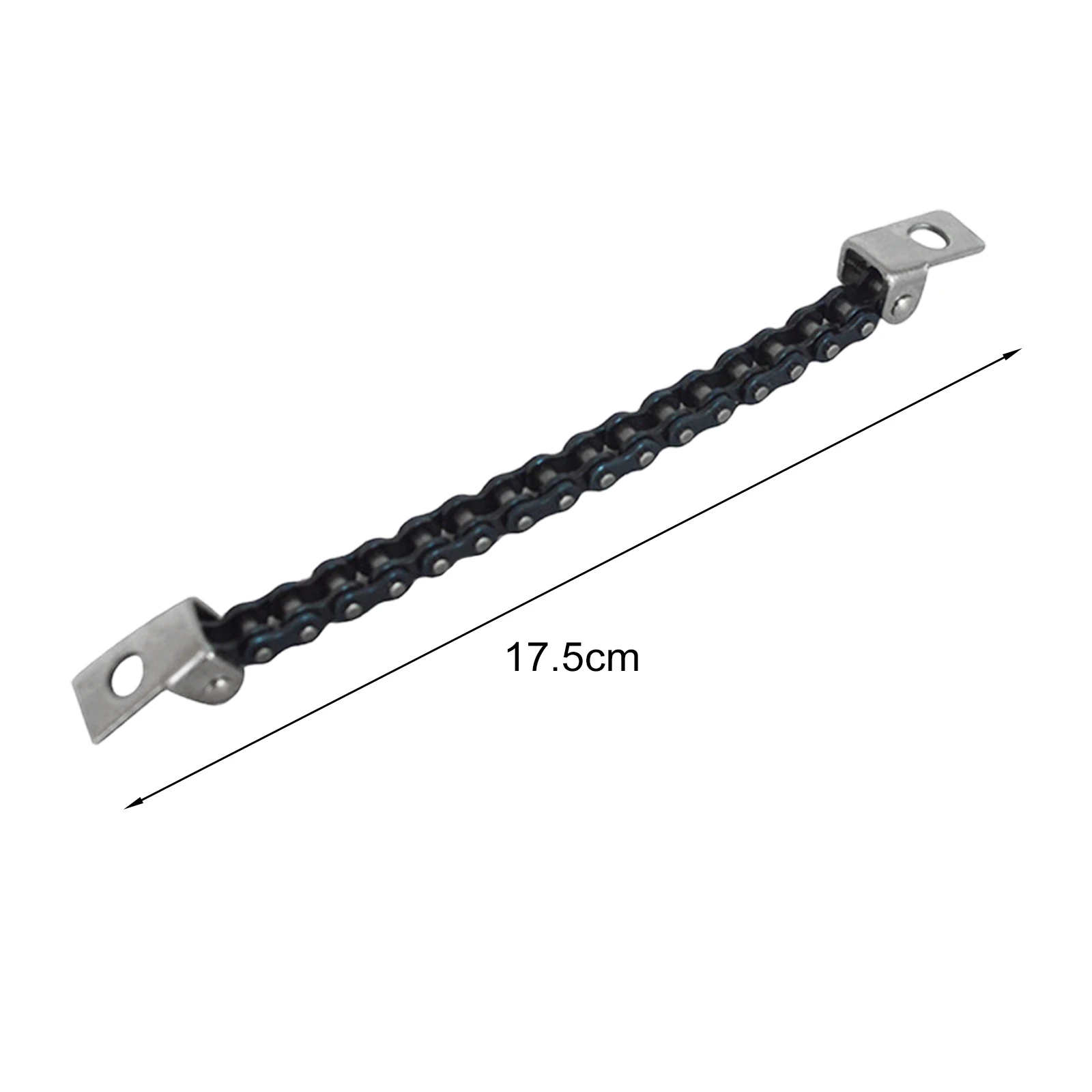 Bass Drum Pedal Chain Performace Stable Anti Rust Easy to Install Percussion Parts Metal Foot Pedal Chain 6.89inch Length
