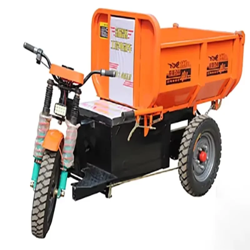 

Tracks Electric Wheel Barrow Hydraulic Power Barrow Mini Dumper Farm Machine Wheel Barrow