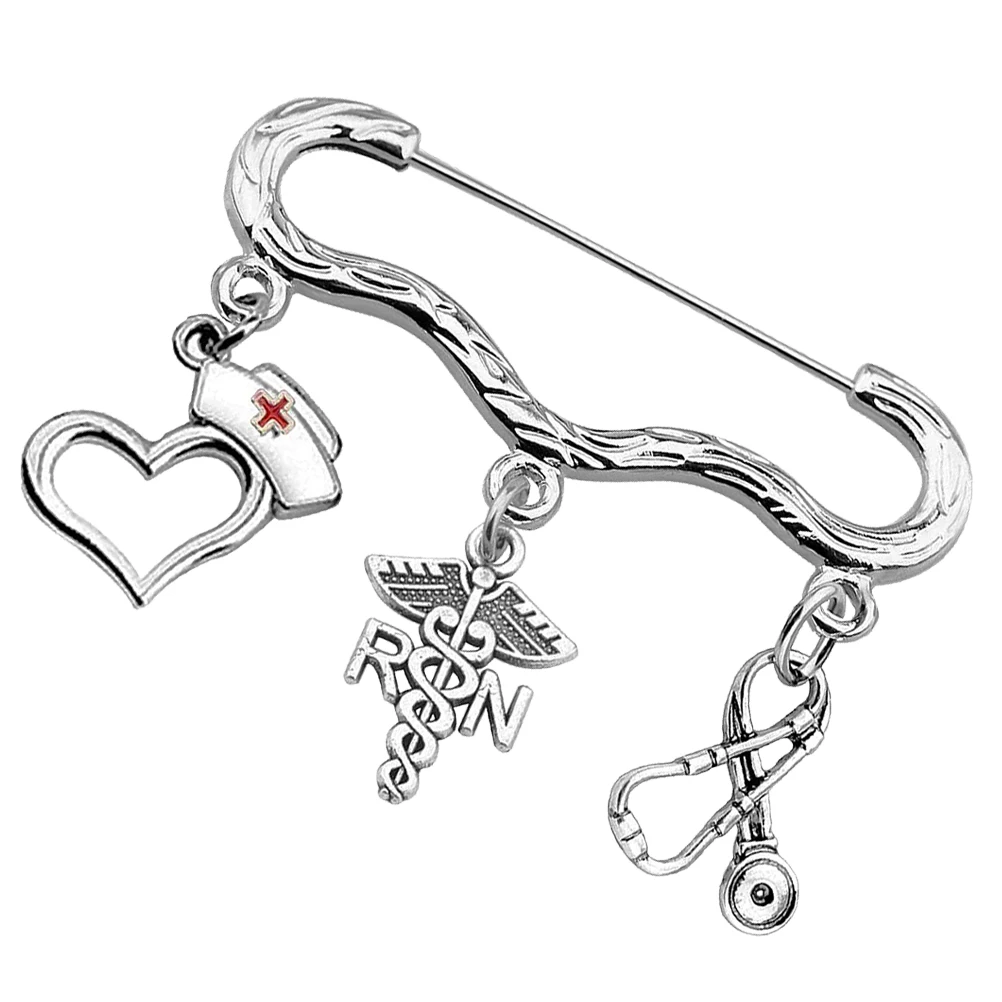 

Fashion Alloy Brooch Pin Nurse Doctor Breastpin Costume Decoration Wedding Party Accessory Dress Hat Shoes Sash Use For Women