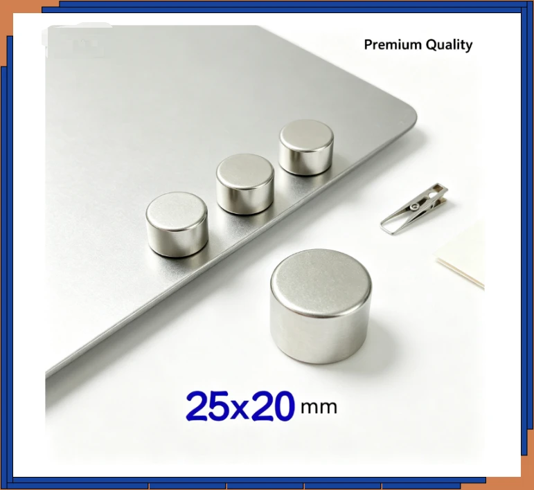 25x20mm Powerful NdFeB Round Disc Magnet Super Strong Neodymium Magnet For DIY Handmade Home Decor Crafts