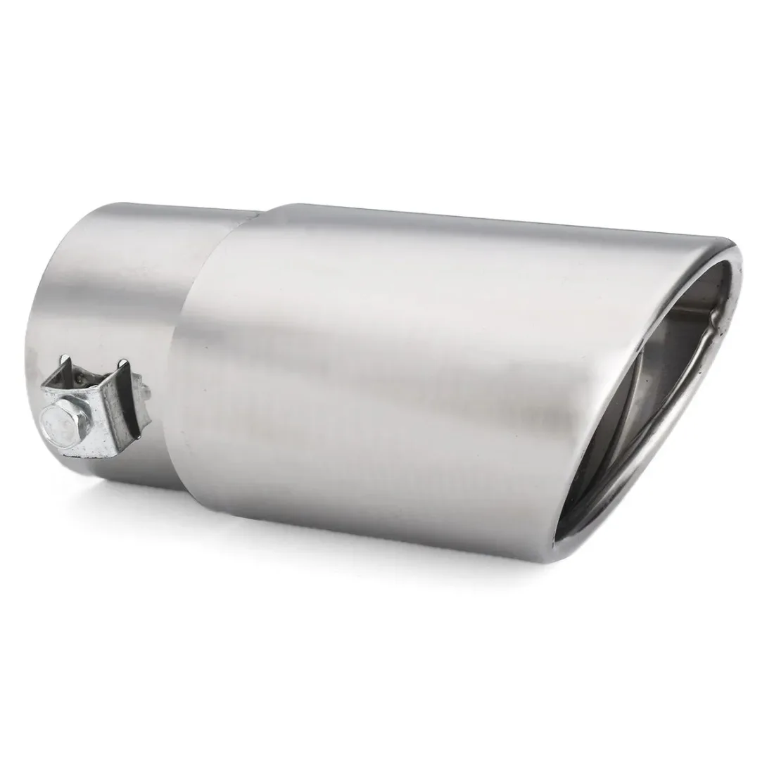Universal  Stainless Steel 14.5cm 2.4\'\' Car Exhaust Muffler Tip Round Pipe Chrome Tail Muffler Exhaust Tip Pipe  Car Accessories