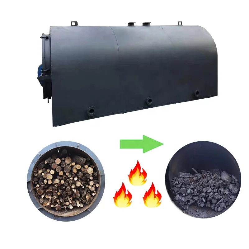 

Energy Saving Small Rice Husk Carbonized Charcoal Stove Making Machine Price Charcoal Briquette