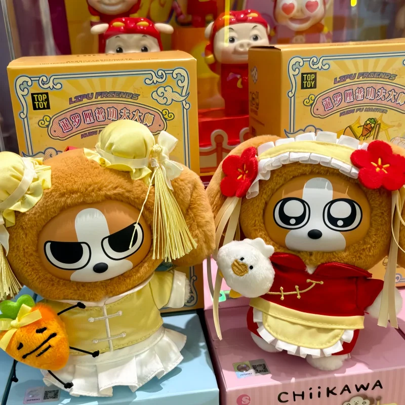 

Оригинальная коллекционная плюшевая кукла-сюрприз Siam Lipu Kung Fu Master Series: милый виниловый плюшевый кролик Bige Duodong Xiuzhen, подарок для детей