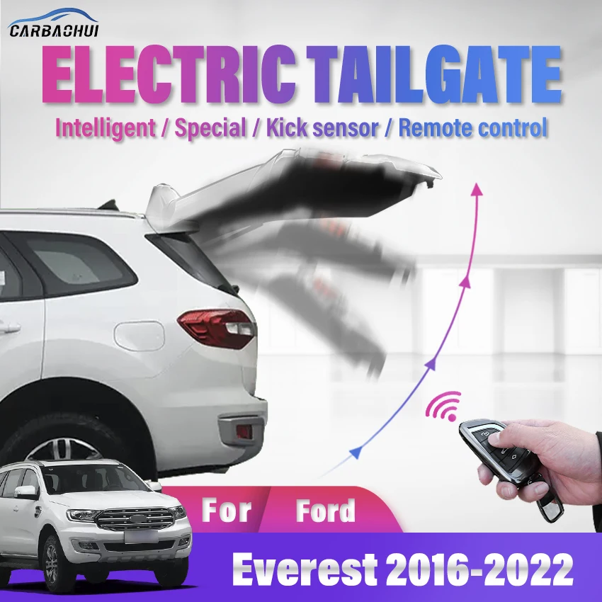 

Electric Tailgate Car Modified Auto tailgate Kick Sensor Intelligent Anti-pinch Power Operated Trunk For Ford Everest 2016-2022