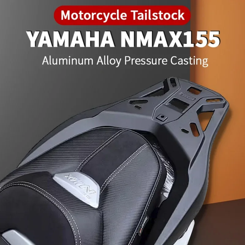 Motorcycle Rear Luggage For Yamaha Nmax155,Durable Enlargement Carrier ,Stable Rear Carrier Rack,Cargo Rack Storage Box Support