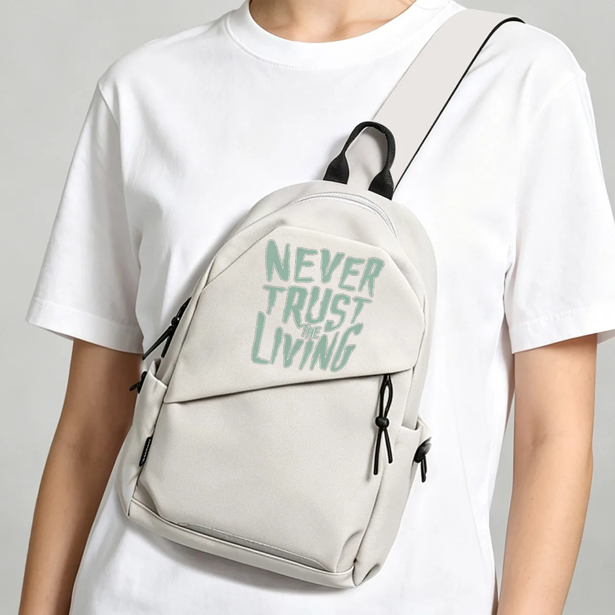 Deutsche Sport-Umhängetasche für Radfahrer, 2026 Neue Nischen-Schultertasche, Unisex Kleine Umhängetasche, Halloween-Geschenk für Studenten – Detail 7