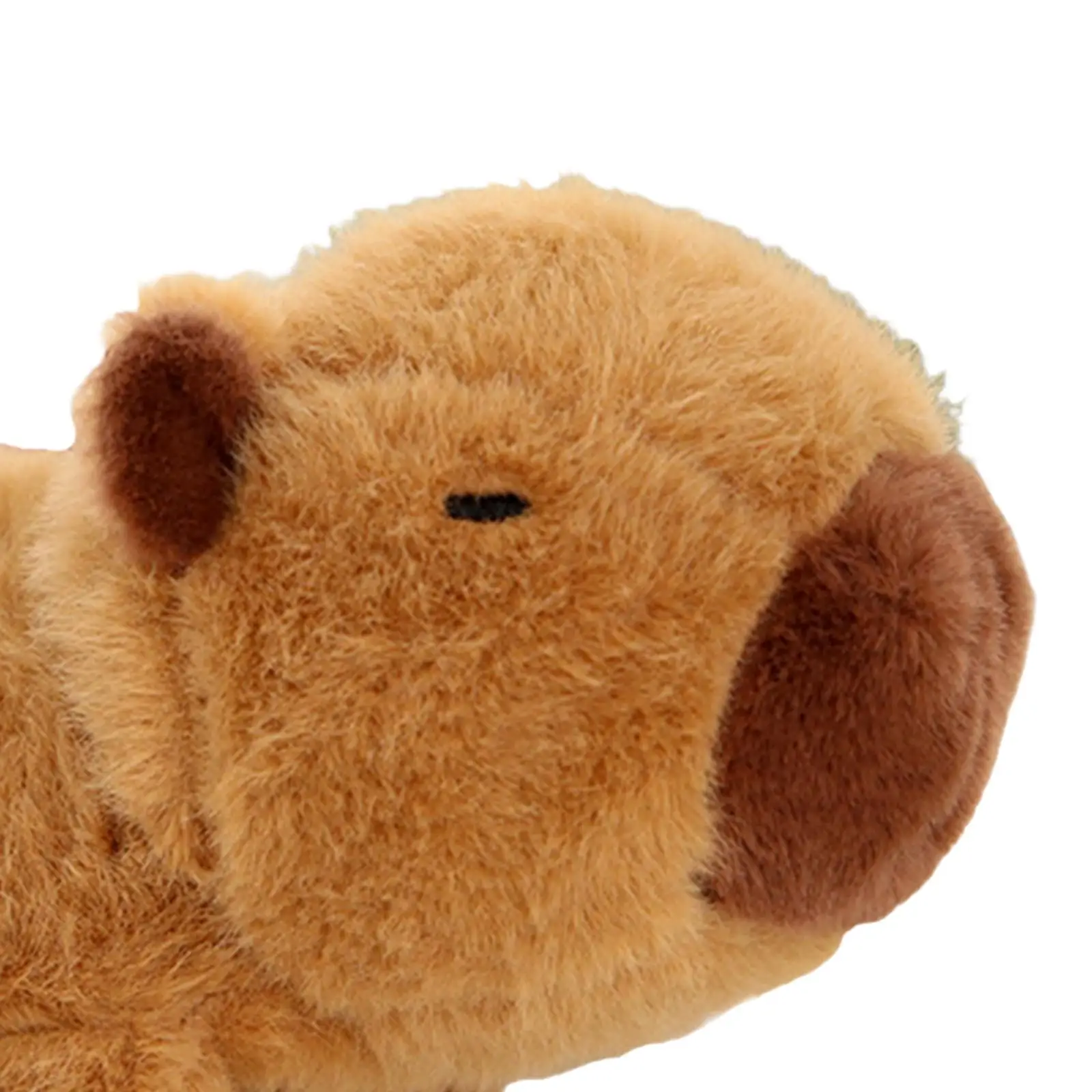 Capybara-juguete de peluche interactivo portátil, figuras de juguete, Capybara