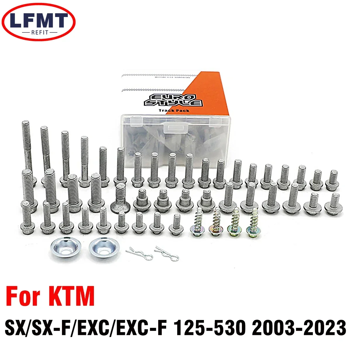 Motorcycle Universal parts Hardware Bolt Full Plastics Fastener Kit Factory Style For KTM SX XC EXC XCW HONDA CR/CRF-X 125-450