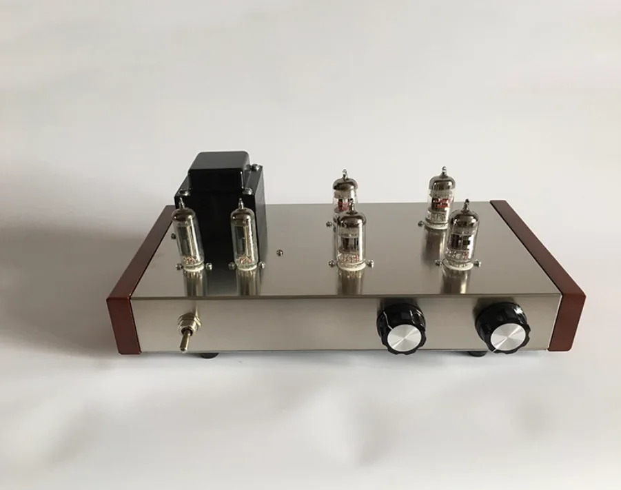 

Wada Shigeru Circuit ECC82 12AX7 Tube Preamplifier 6Z4 Rectificat Vacuum Tube Preamp Amplifier Audio Handmade Weld