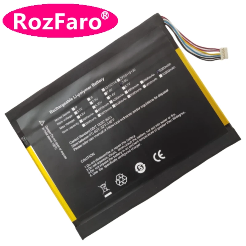 RozFaro For Onda oBook 11 Pro HW-35170112 CLTD-35100220 Laptop Battery 7.6V 38Wh 5000mAh For MaiBenBen Xiaoma 21 Pro Netbook