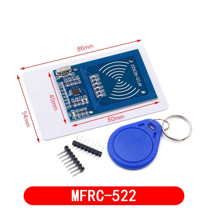 NFC RFID module RC522 MFRC-522 PN532 RDM6300 Kits S50 13.56 Mhz 125Khz 6cm With Tags SPI Write & Read for arduino uno 2560