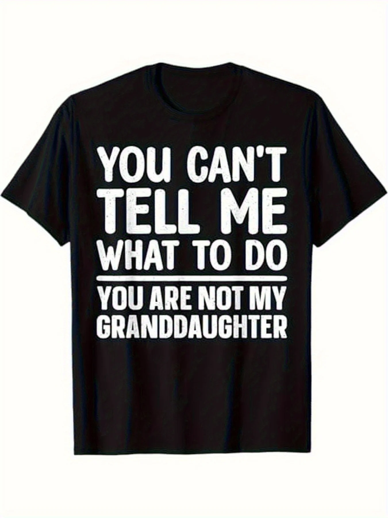Humorous Grandpa Art, for Grandpa, Men's Firecracker Paper, 100% Cotton, Men's Dad Husband Grandpa, S-XXXL, Black