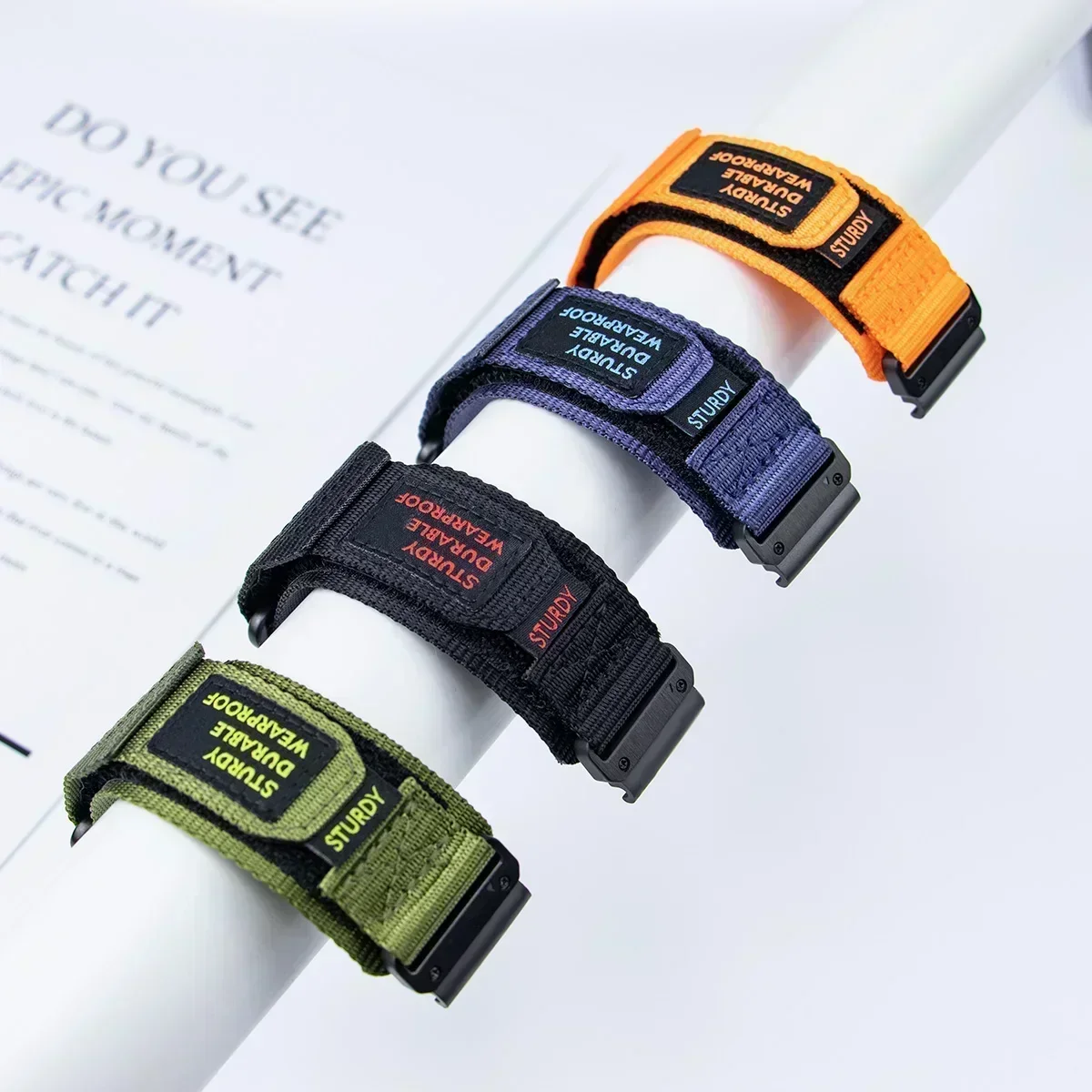 Nylon Strap For Garmin Fenix 8 51mm 47mm 5 5X Plus 7X 6 6X Pro 3 HR Sport Quick Fit 22/26mm Forerunner 945 Replacement Loop Band