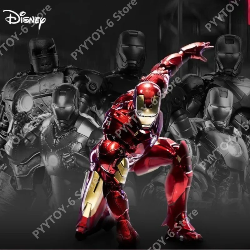 

Официальная сборная фигурка Железного человека от Disney Marvel к 10-летию, модель для сборки, декоративная фигурка, подарок на день рождения для мальчиков