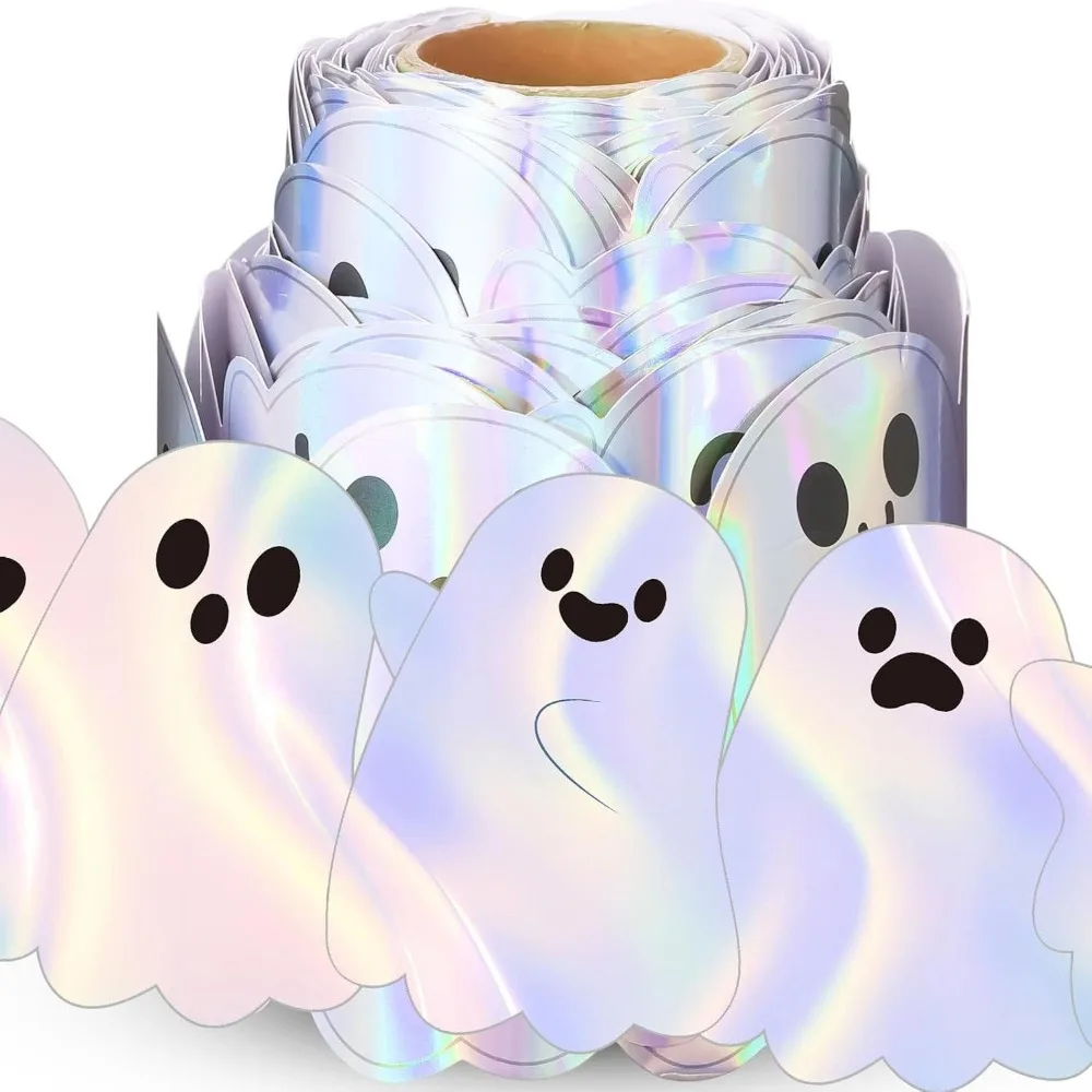 Self Adhesive Halloween Border Stickers Cuttable Roll Scalloped Edges Bulletin Board Borders Waterproof Cute Style