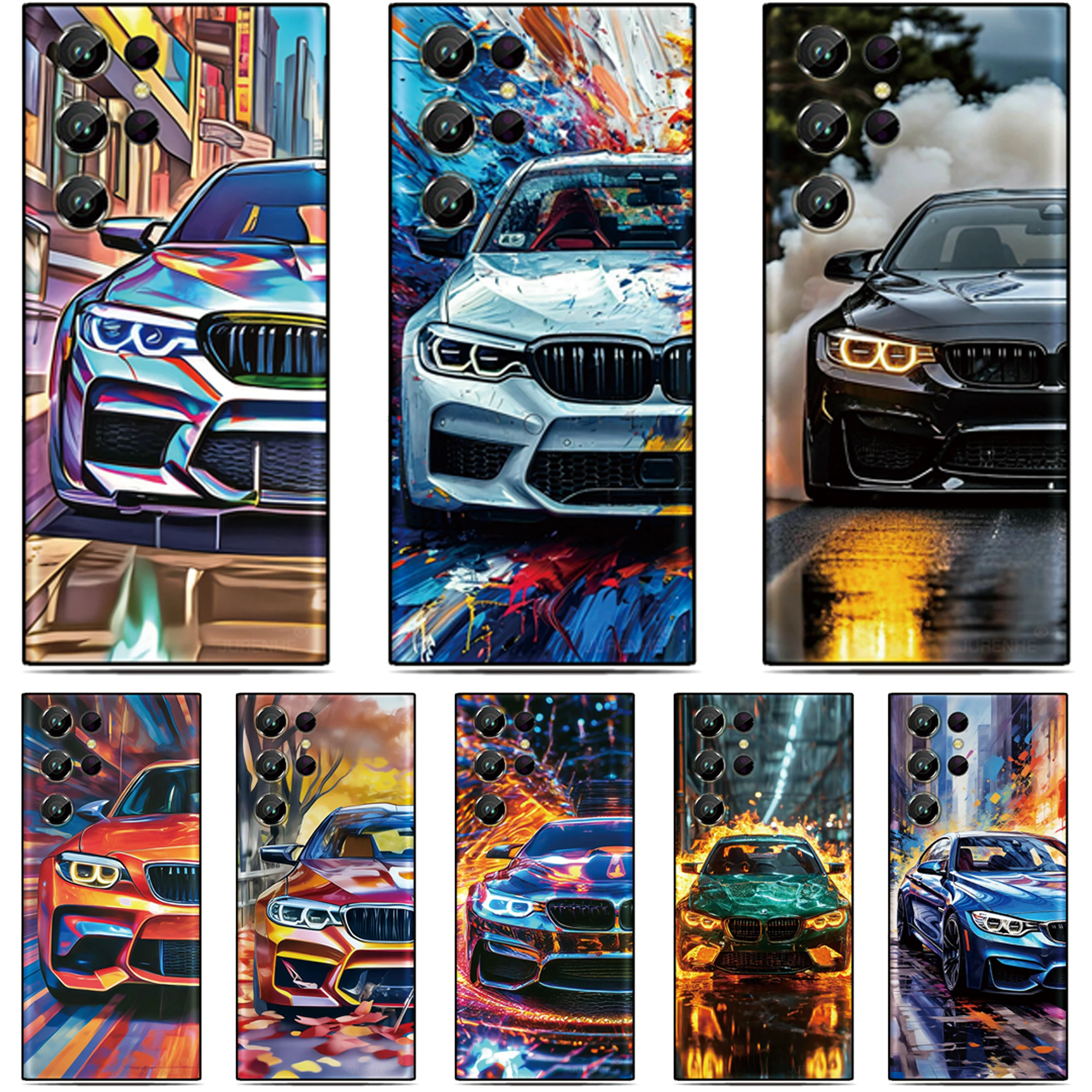 스포츠카 쿨 백 커버 DOOGEE N60 노트 59 58 N55 플러스 N50s N50 프로 Nothing CMF 폰 1 2 2a 원투 TPU 소프트 케이스 펀다