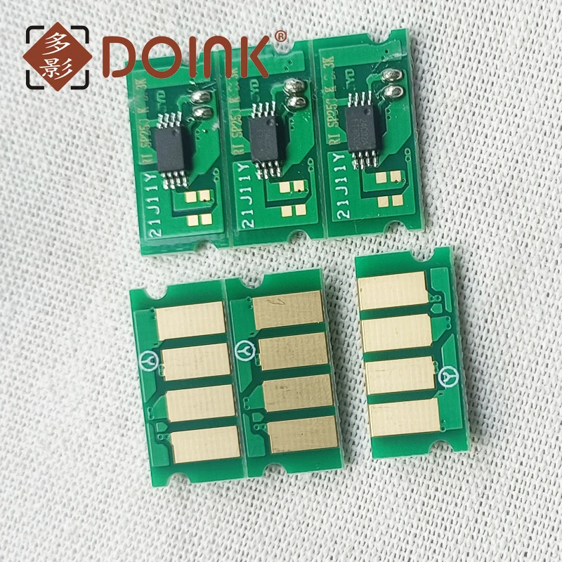 20PCS Chip For Ricoh SP C252 SPC252e  C252DN C252SF C262DNW C262SFNW SPC262 Toner Cartridge 407653-407656;407561-407564 WW