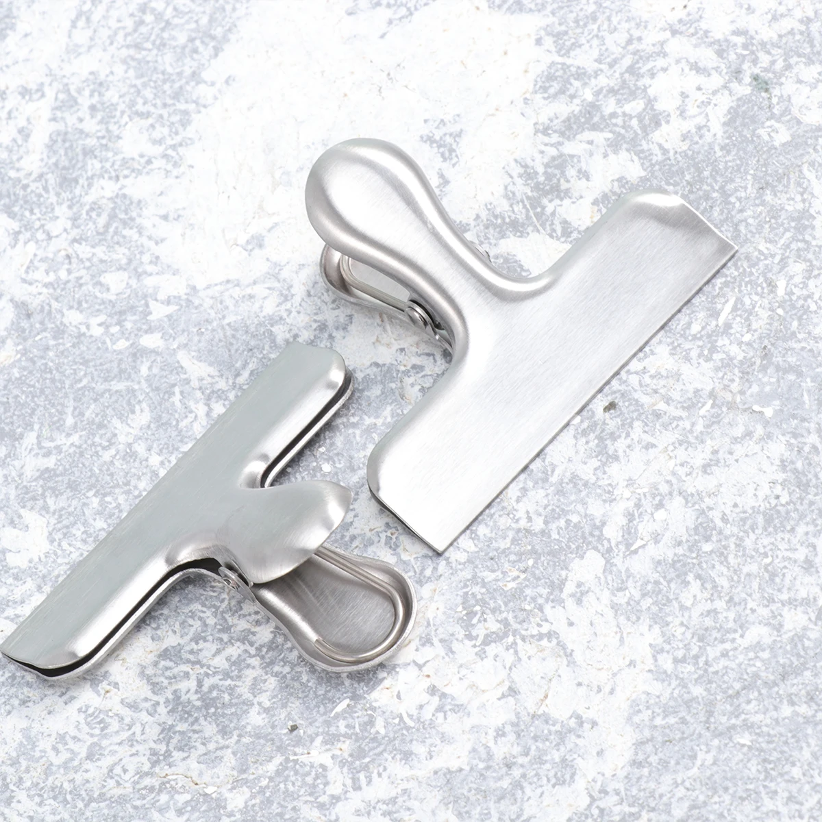 

6Pcs Durable Stainless Steel Bag Clips Airtight Sealers For Snack Chips Bread Coffee And Travel Accessories