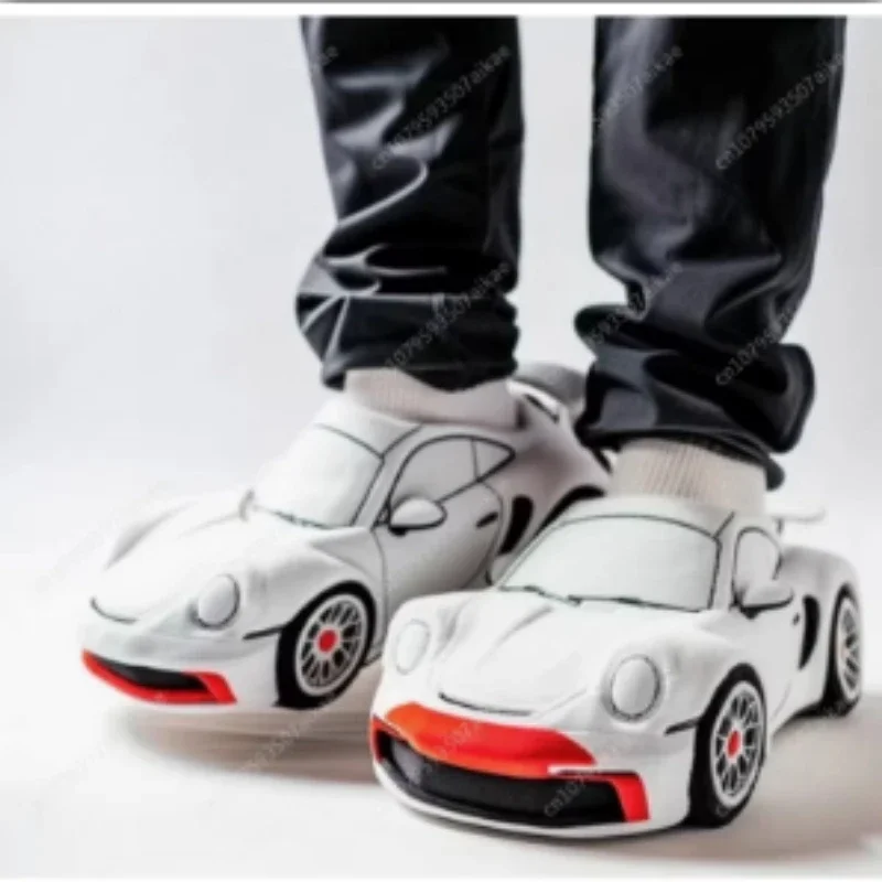 Porsche plush slippers Racing plush slippers toy for BMW Porsche Racing