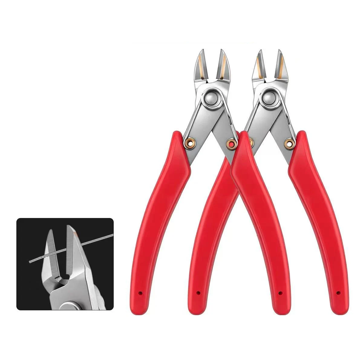 

Tungsten steel pliers, specialized sharp angled pliers for electrical wire cutting, industrial grade water outlet pliers
