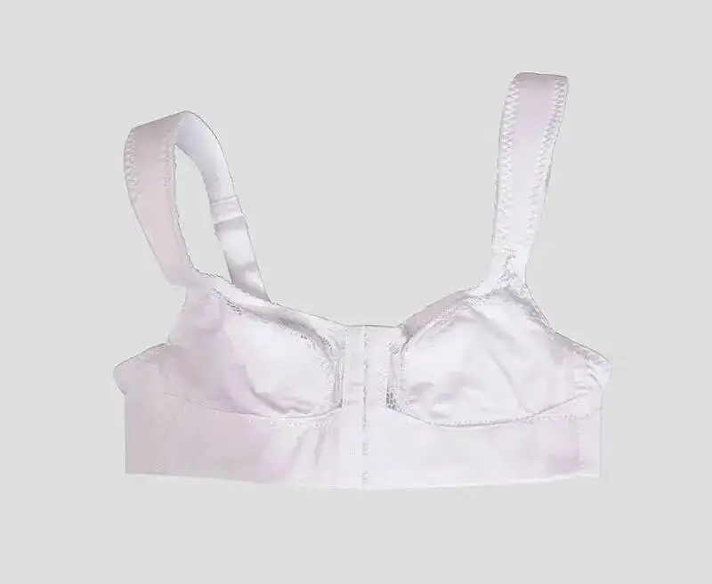 75A-120D Ultra Thin Lace White Front Button Large Plus Size Lingerie For Women Bra Women\'s Underwear Brassiere Femme