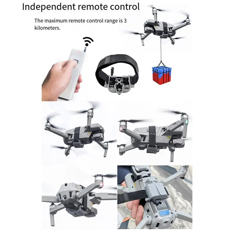 [B24B!】 Universal Drone Airdrop System With Payload Clip For Delivering Fish Bait And Accessories