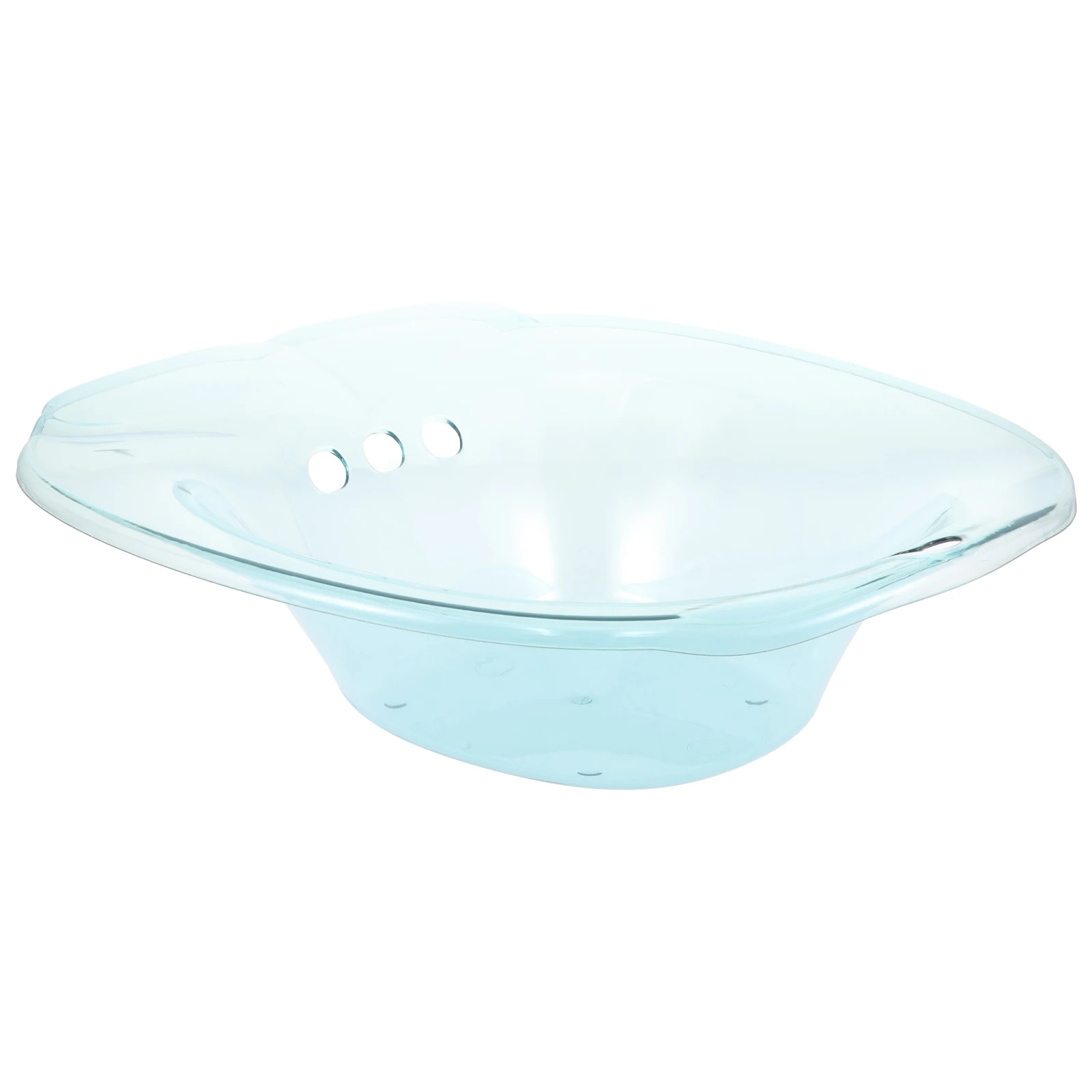 

Postpartum Care Basin Sitz Bath For Hemorrhoids Pregnant Women Wash Transparent Blue Large Space Thickened Bath Tools Home