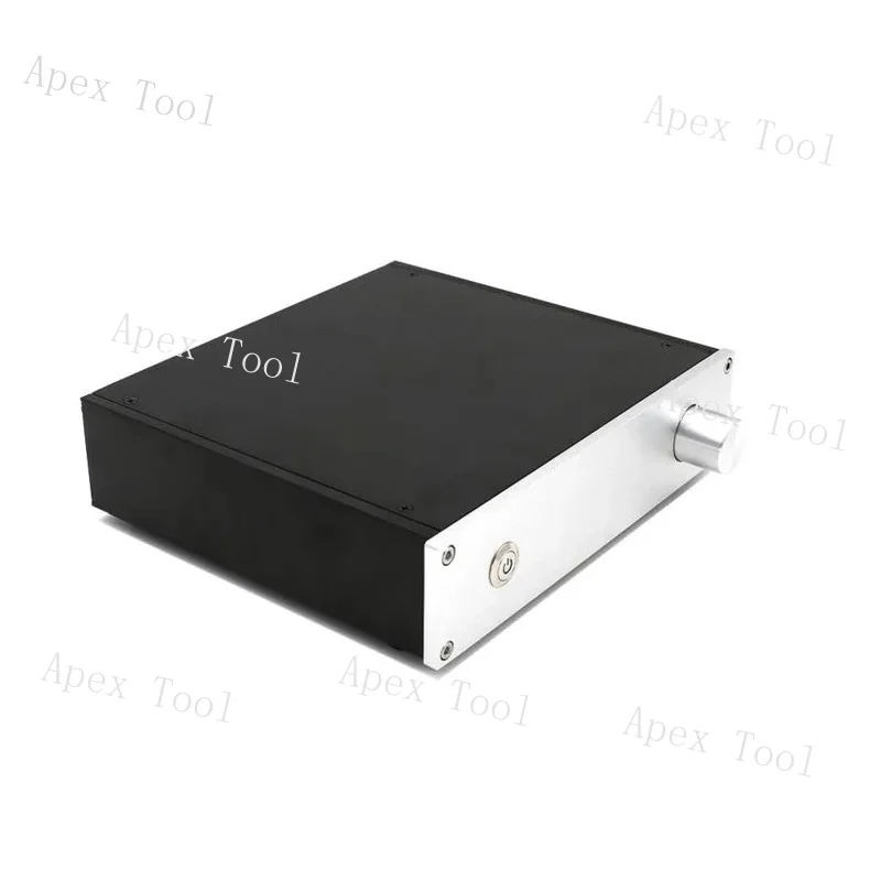 Full aluminum amplifier chassis / Preamp / DAC decoder / TUBE / power box / AMP Enclosure / / box (220*52*191mm)